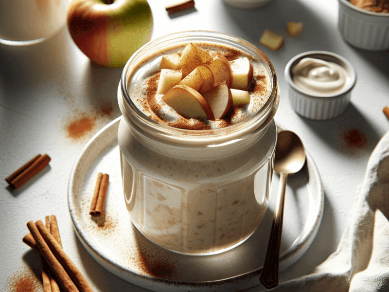 Apple Cinnamon Protein Smoothie